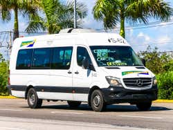 Colectivo na Riviera Maya