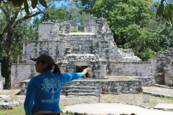 Excursão a Muyil e aos canais de Sian Ka'an
